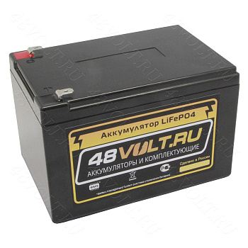 Аккумулятор LiFePO4 36v6ah 540w max пластик